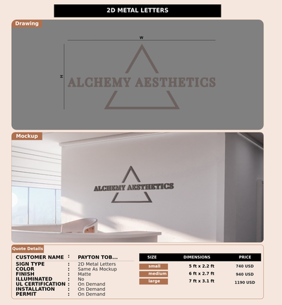 CUSTOM MOCKUP SIGN FOR Payton Tobey