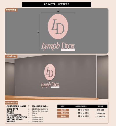CUSTOM MOCKUP SIGN FOR Mahubie Debarge