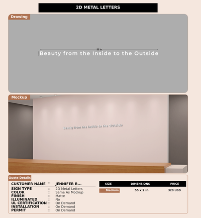 CUSTOM MOCKUP SIGN FOR Jennifer Rivera