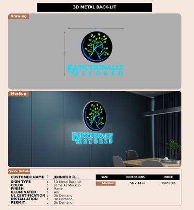 CUSTOM MOCKUP SIGN FOR Jennifer Rivera