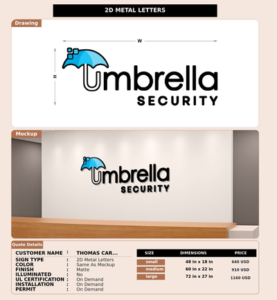 CUSTOM MOCKUP SIGN FOR Thomas Carnevale