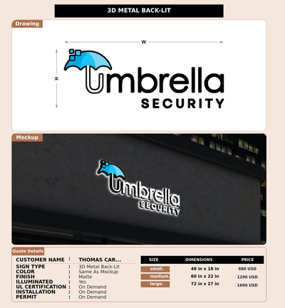 CUSTOM MOCKUP SIGN FOR Thomas Carnevale