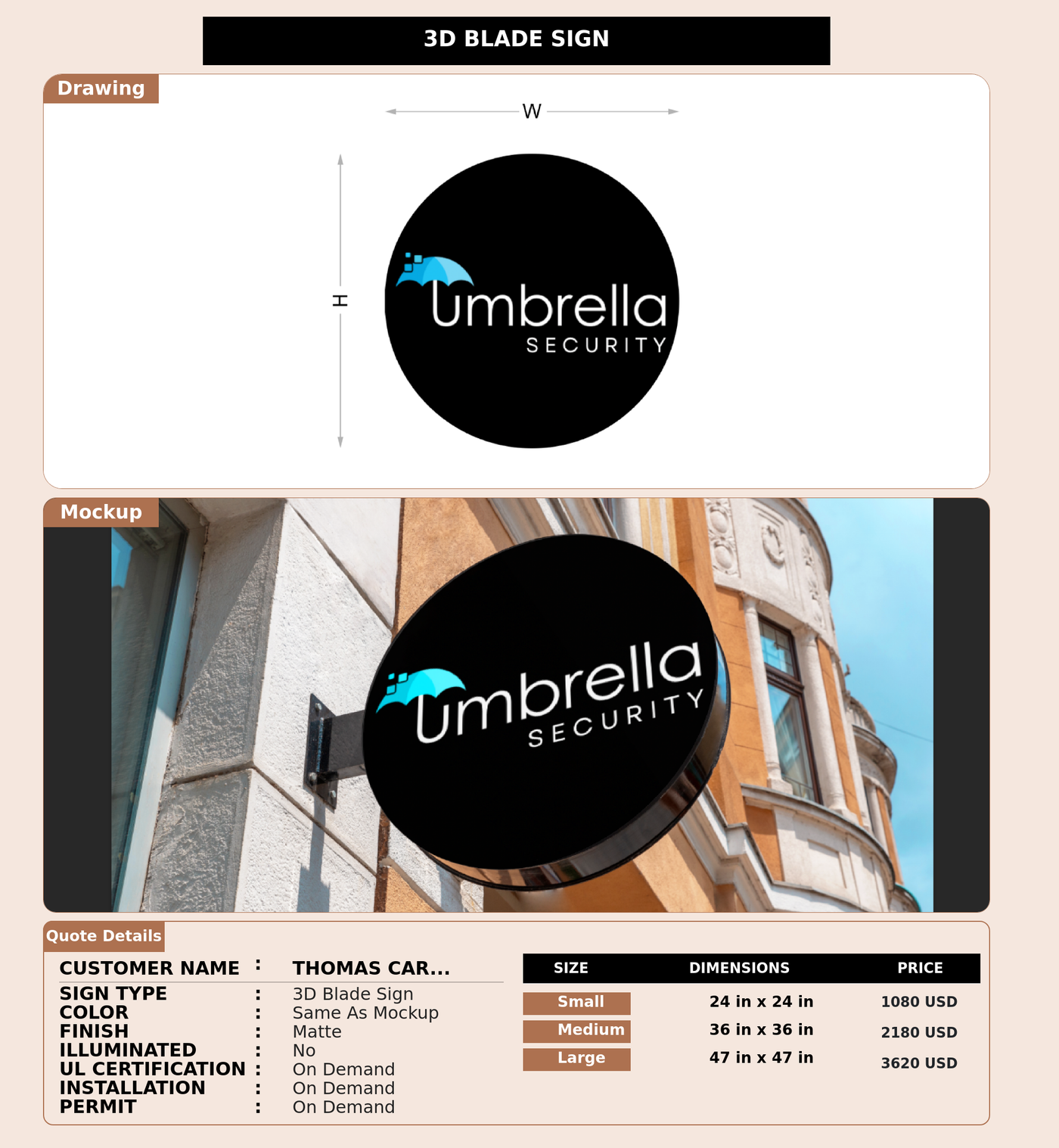 CUSTOM MOCKUP SIGN FOR Thomas Carnevale