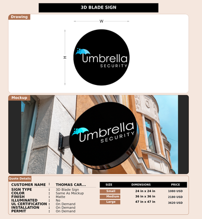 CUSTOM MOCKUP SIGN FOR Thomas Carnevale