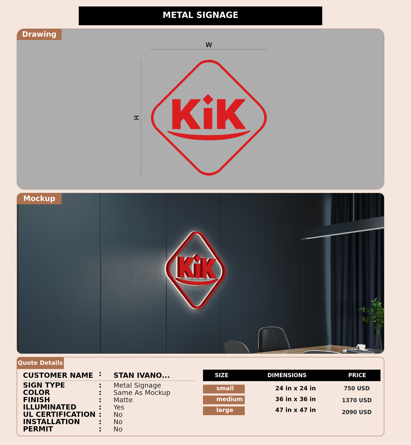 CUSTOM MOCKUP SIGN FOR Stan Ivanov