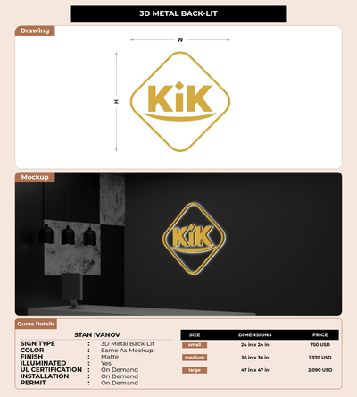 CUSTOM MOCKUP SIGN FOR Stan Ivanov