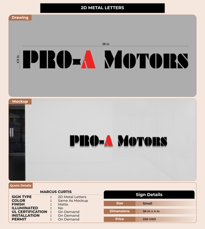 CUSTOM MOCKUP SIGN FOR Marcus Curtis