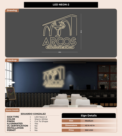 CUSTOM MOCKUP SIGN FOR Eduardo Gonzalez