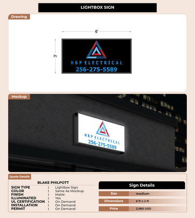 CUSTOM MOCKUP SIGN FOR Blake Philpott