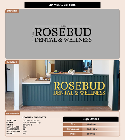 CUSTOM MOCKUP SIGN FOR Heather Crockett