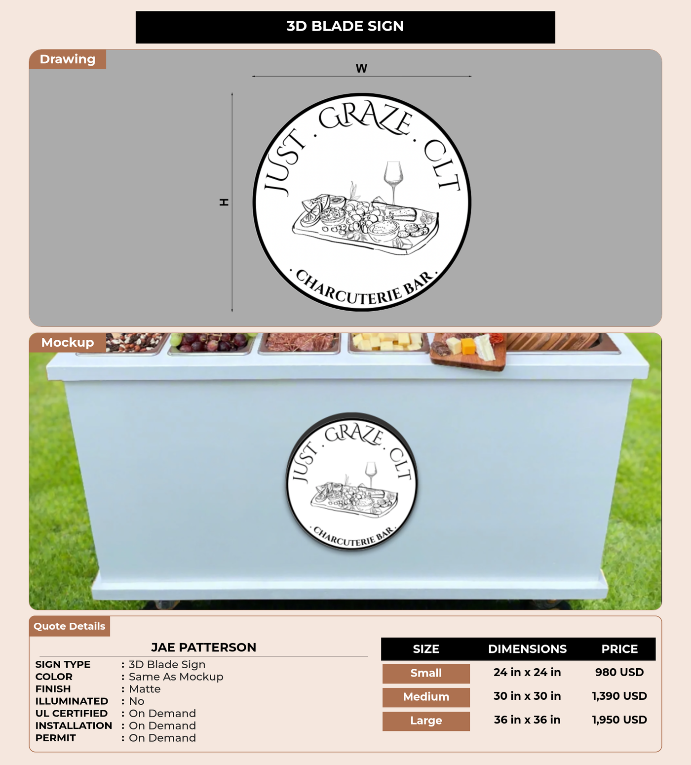CUSTOM MOCKUP SIGN FOR Jae Patterson