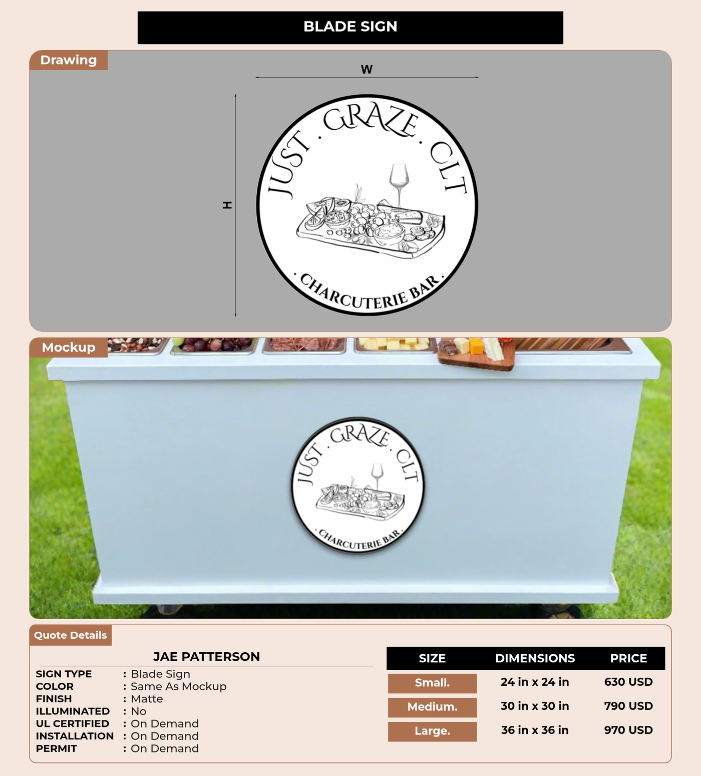 CUSTOM MOCKUP SIGN FOR Jae Patterson