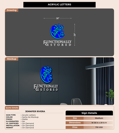 CUSTOM MOCKUP SIGN FOR Jennifer Rivera