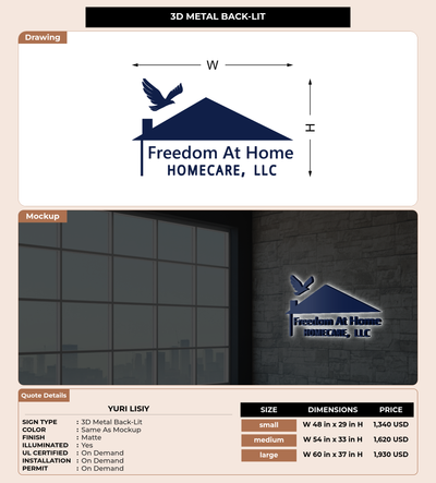 CUSTOM MOCKUP SIGN FOR Yuri Lisiy