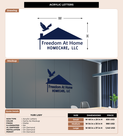 CUSTOM MOCKUP SIGN FOR Yuri Lisiy
