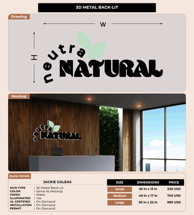 CUSTOM MOCKUP SIGN FOR Jackie galeas