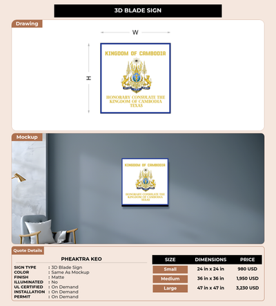CUSTOM MOCKUP SIGN FOR Pheaktra keo