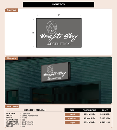 CUSTOM MOCKUP SIGN FOR Brandon McLean
