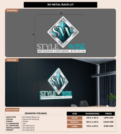 CUSTOM MOCKUP SIGN FOR Jennifer Stearns