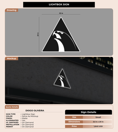 CUSTOM MOCKUP SIGN FOR Diogo Oliveira