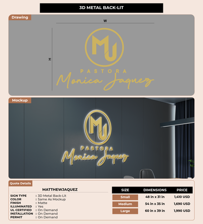 CUSTOM MOCKUP SIGN FOR MatthewJaquez