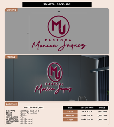CUSTOM MOCKUP SIGN FOR MatthewJaquez