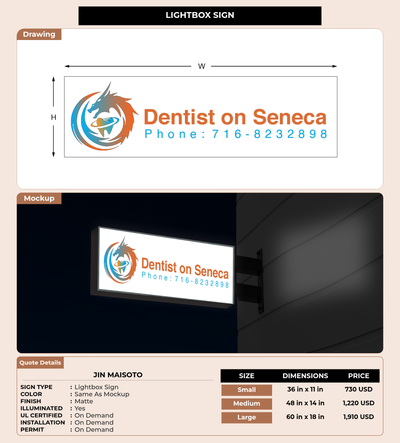 CUSTOM MOCKUP SIGN FOR Jin MaiSoto