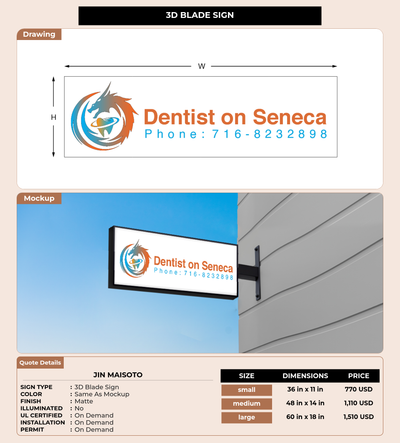 CUSTOM MOCKUP SIGN FOR Jin MaiSoto