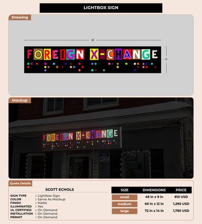 CUSTOM MOCKUP SIGN FOR Scott Echols