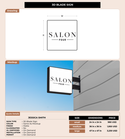 CUSTOM MOCKUP SIGN FOR Jessica Smith
