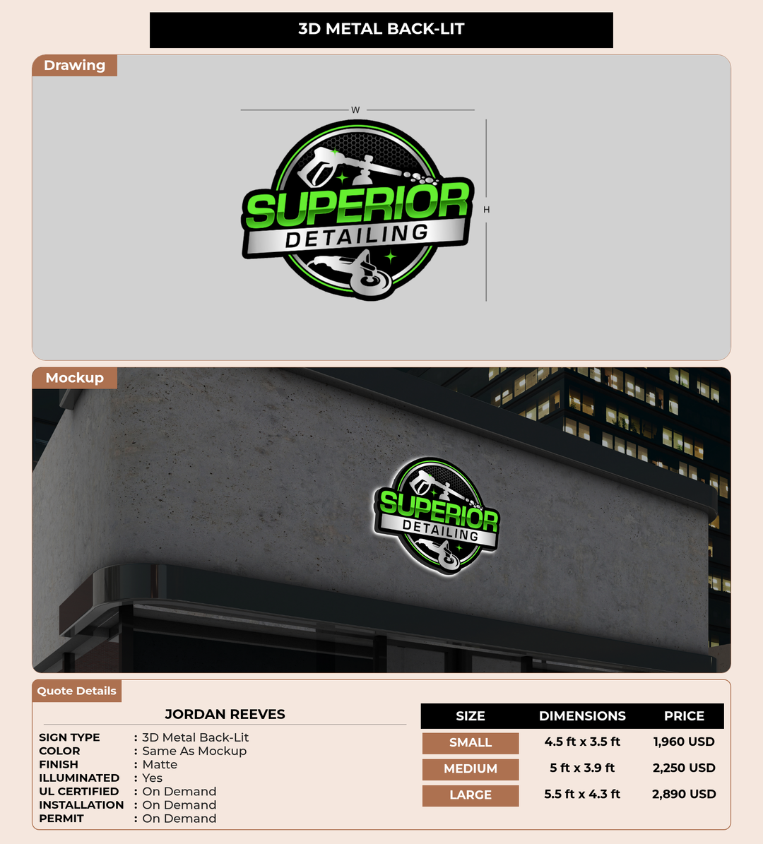 CUSTOM MOCKUP SIGN FOR Jordan reeves