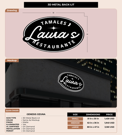 CUSTOM MOCKUP SIGN FOR Genesis Ozuna