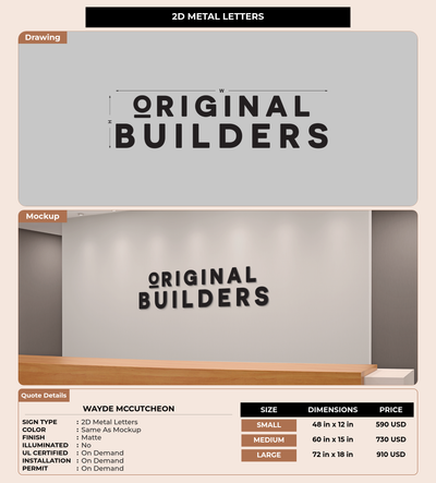 CUSTOM MOCKUP SIGN FOR Wayde McCutcheon