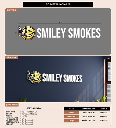 CUSTOM MOCKUP SIGN FOR Izzy Alyafai