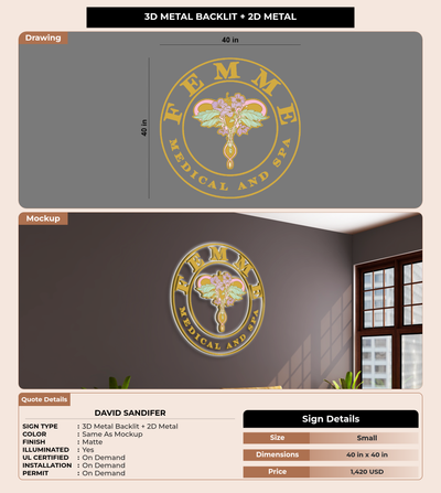 CUSTOM MOCKUP SIGN FOR David Sandifer