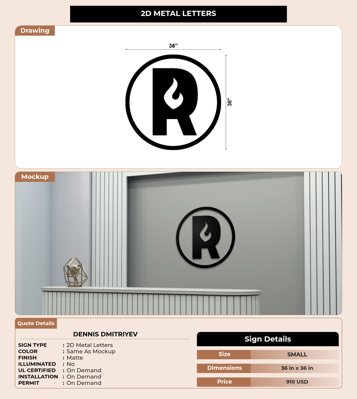 CUSTOM MOCKUP SIGN FOR Dennis Dmitriyev
