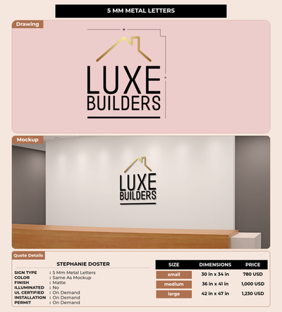 CUSTOM MOCKUP SIGN FOR Stephanie Doster