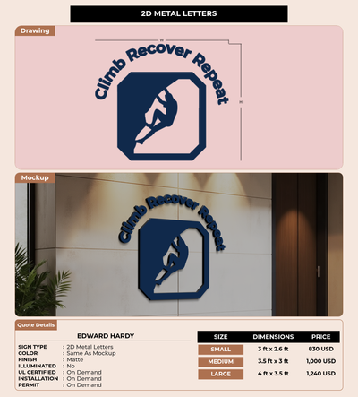 CUSTOM MOCKUP SIGN FOR Edward Hardy