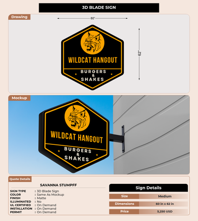 CUSTOM MOCKUP SIGN FOR Savanna Stumpff