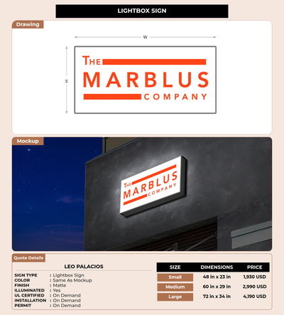 CUSTOM MOCKUP SIGN FOR Leo Palacios