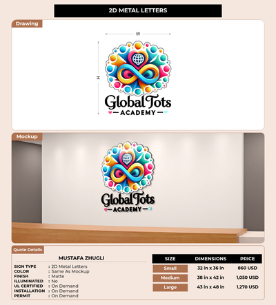 CUSTOM MOCKUP SIGN FOR Mustafa Zhugli