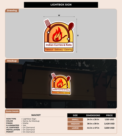 CUSTOM MOCKUP SIGN FOR Navjot