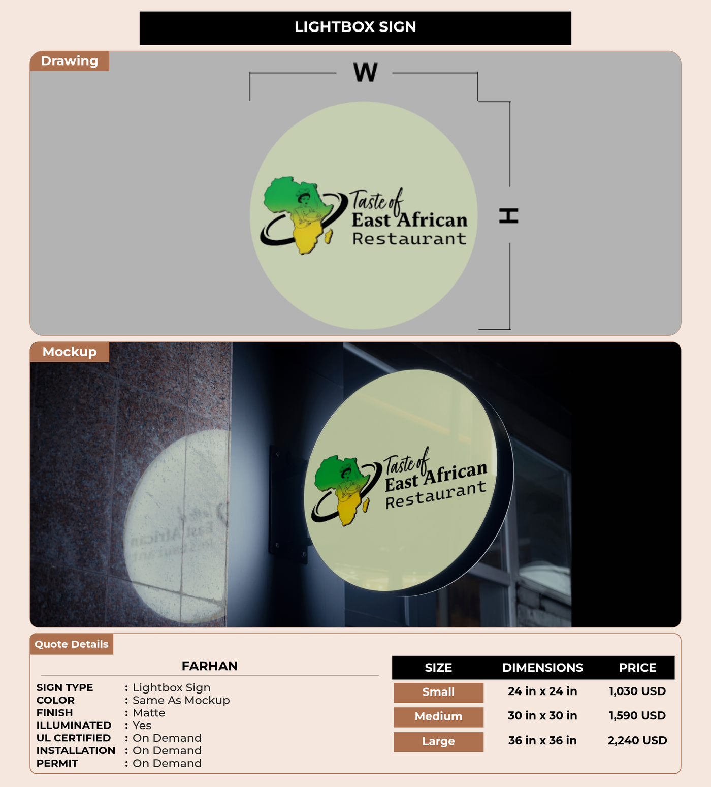 CUSTOM MOCKUP SIGN FOR Farhan