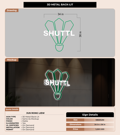 CUSTOM MOCKUP SIGN FOR Jun Rong Liew