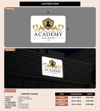 CUSTOM MOCKUP SIGN FOR Stephen Tucker