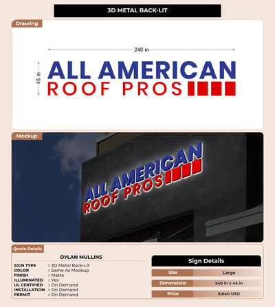 CUSTOM MOCKUP SIGN FOR Dylan Mullins