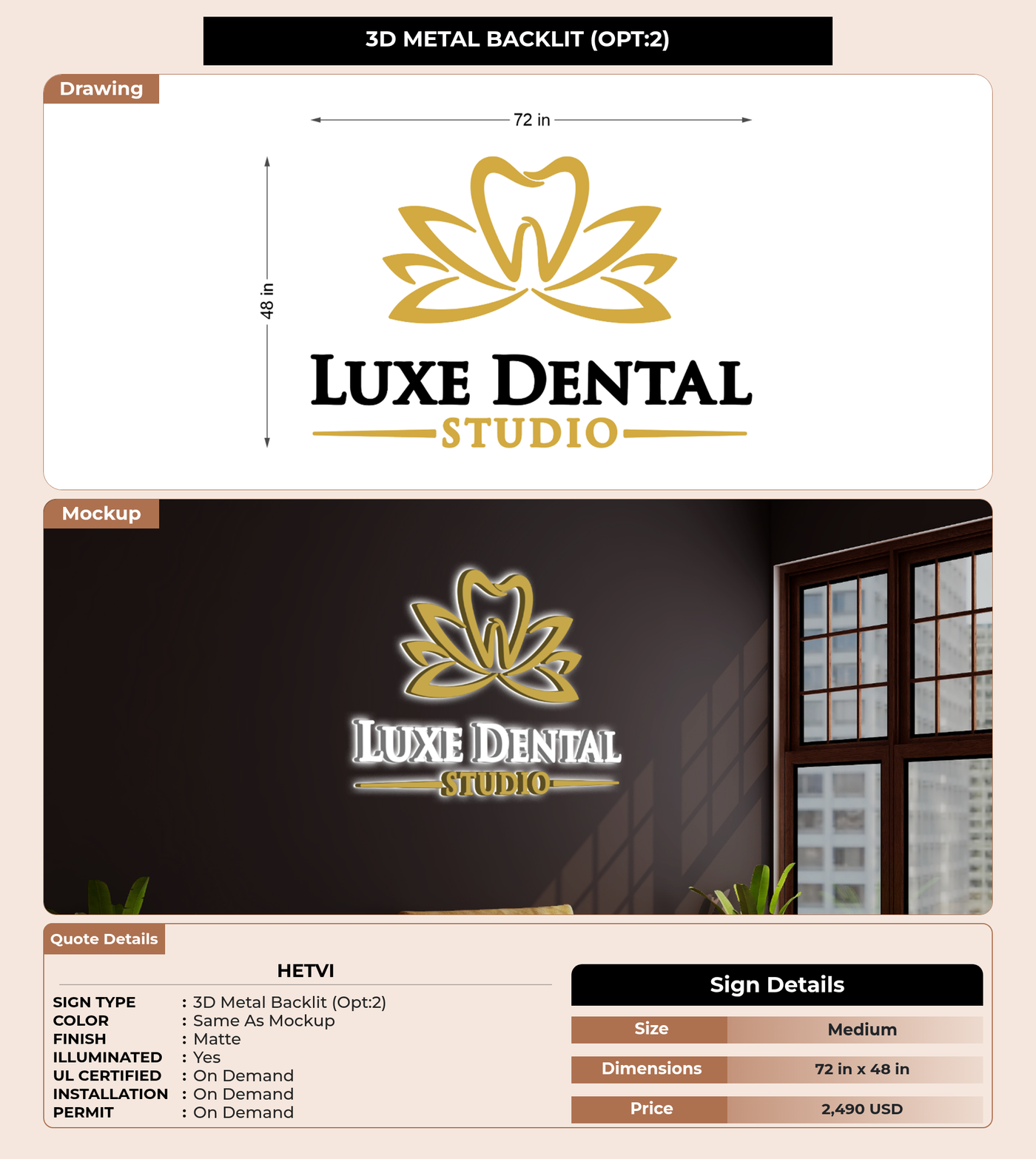 CUSTOM MOCKUP SIGN FOR Hetvi