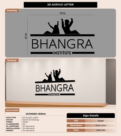 CUSTOM MOCKUP SIGN FOR Jatinder Verma