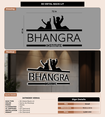 CUSTOM MOCKUP SIGN FOR Jatinder Verma