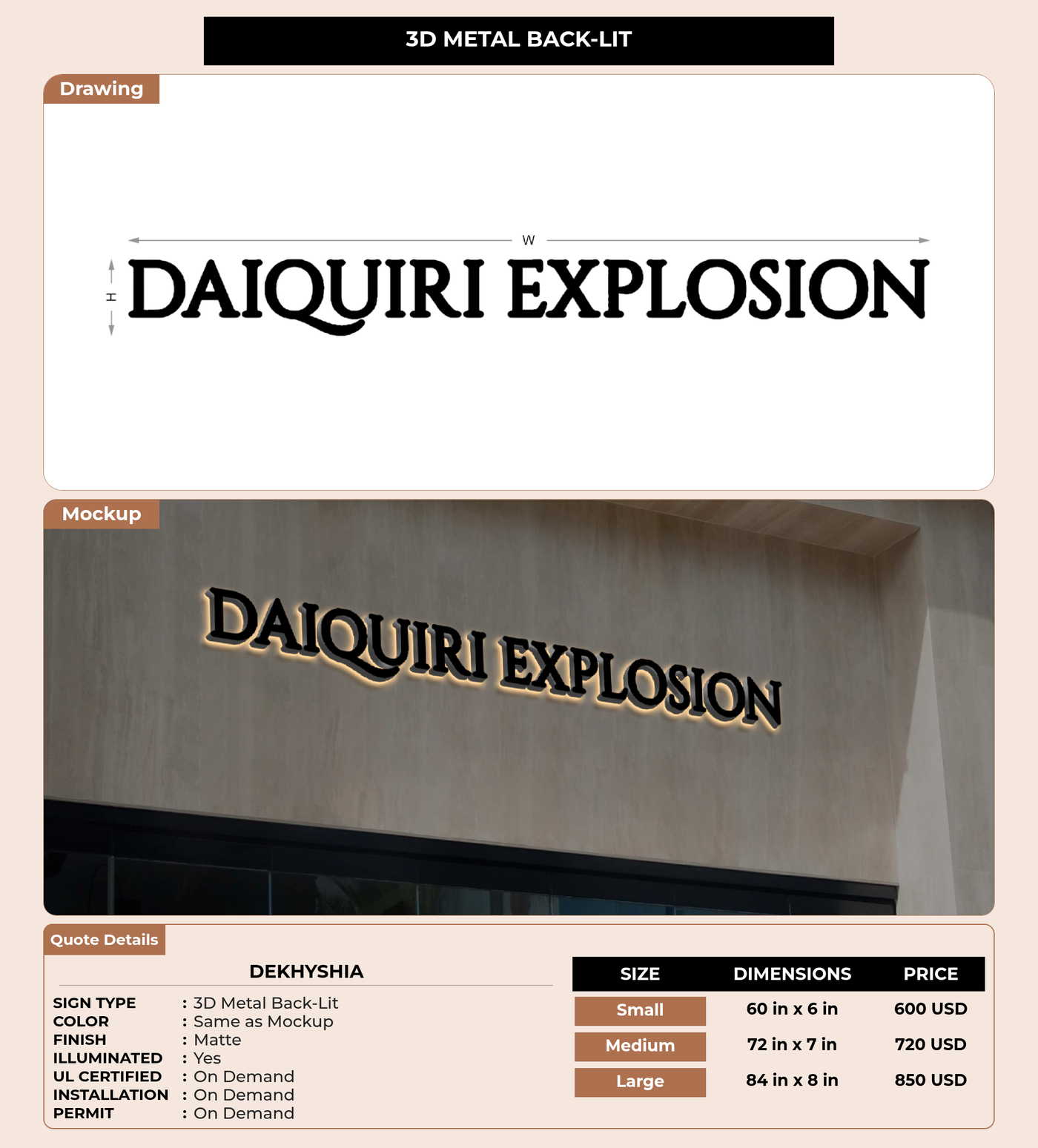 CUSTOM MOCKUP SIGN FOR DeKhyshia